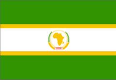 Flag of the Organisation of African Unity, later also used by the African Union.